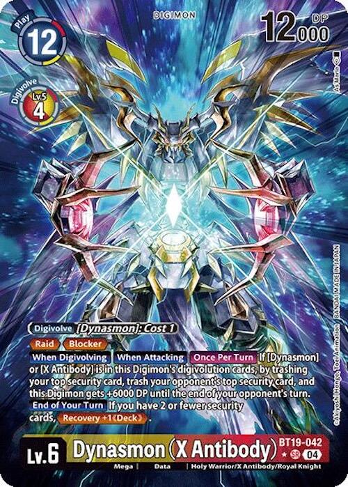 Image of Dynasmon [BT19-042] (X Antibody) (Alternate Art) [Release Special Booster Ver.2.0]