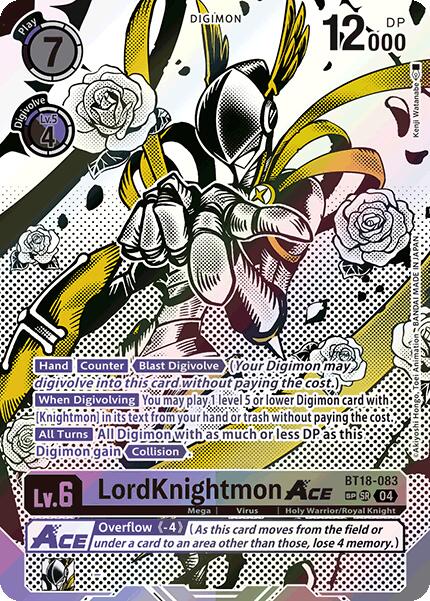 Image of LordKnightmon ACE [BT18-083] (Textured) [Release Special Booster Ver.2.0]