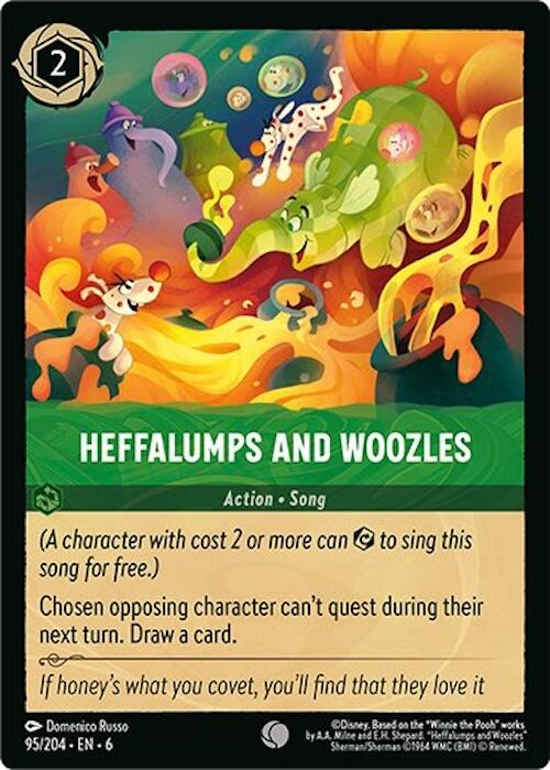 Image of Heffalumps and Woozles (95/204) [Azurite Sea]