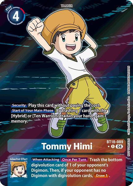 Image of Tommy Himi [BT18-089] (Release Special Booster Ver.2.0: Box Promotion Pack) [Release Special Booster Ver.2.0]