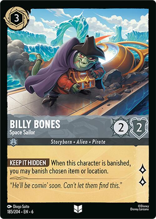 Image of Billy Bones - Space Sailor (185/204) [Azurite Sea]