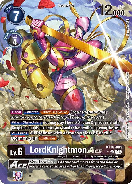 Image of LordKnightmon ACE [BT18-083] (Alternate Art) [Release Special Booster Ver.2.0]