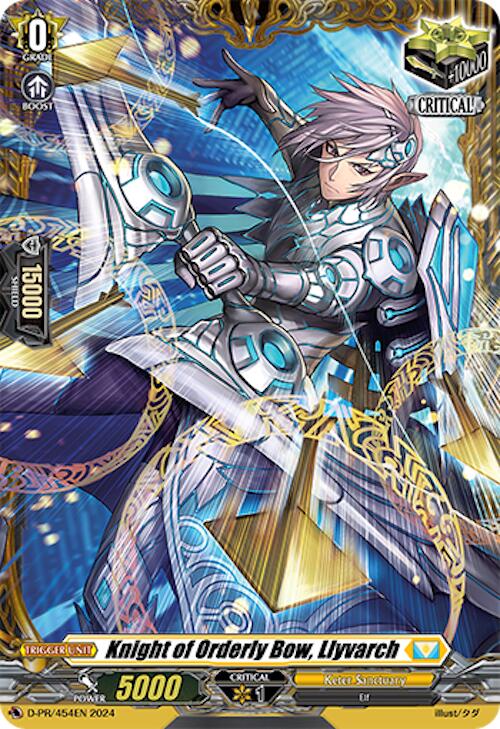 Image of Knight of Orderly Bow, Llyvarch (D-PR/454EN) [D Promo Cards]