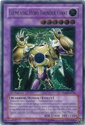Image of Elemental Hero Thunder Giant [TLM-EN036] Ultimate Rare