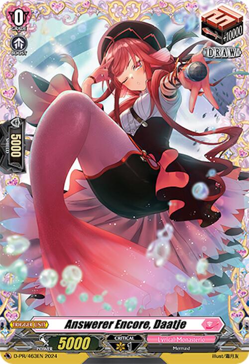 Image of Answerer Encore, Daatje (D-PR/463EN) [D Promo Cards]