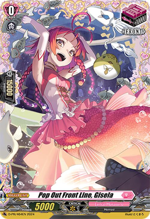 Image of Pop Out Front Line, Gisela (D-PR/464EN) [D Promo Cards]