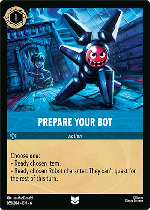 Image of Prepare Your Bot (165/204) [Azurite Sea]