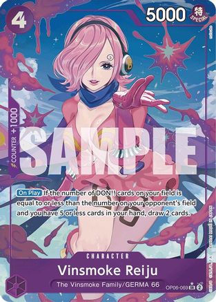 Image of Vinsmoke Reiju (OP06-069) (Alternate Art) [Premium Booster -The Best-]