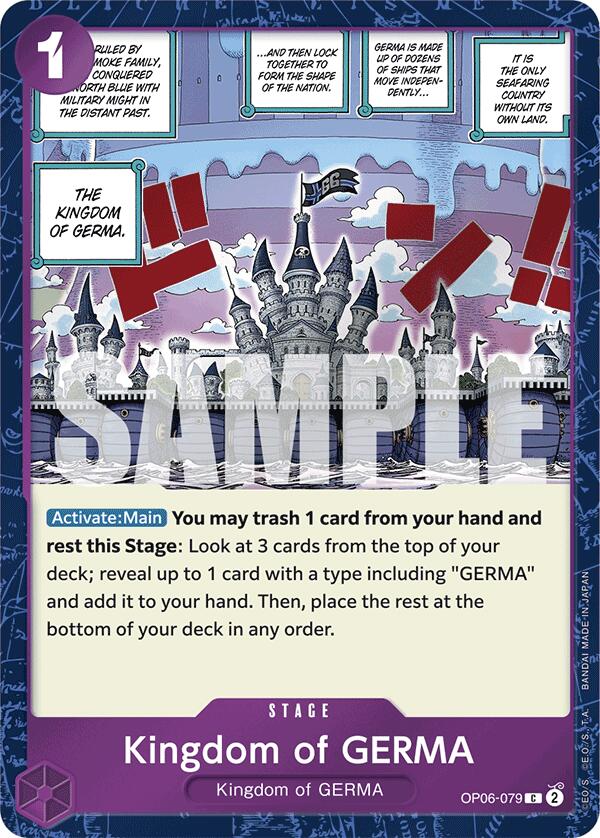 Image of Kingdom of GERMA (Jolly Roger Foil) [Premium Booster -The Best-]
