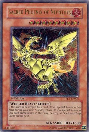 Image of Sacred Phoenix of Nephthys [FET-EN005] Ultimate Rare