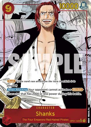 Image of Shanks (Manga) [Premium Booster -The Best-]