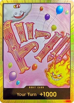 Image of DON!! Card (Big Mom) (Gold) [Premium Booster -The Best-]