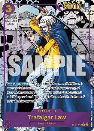 Image of Trafalgar Law (OP05-069) (Manga) [Premium Booster -The Best-]