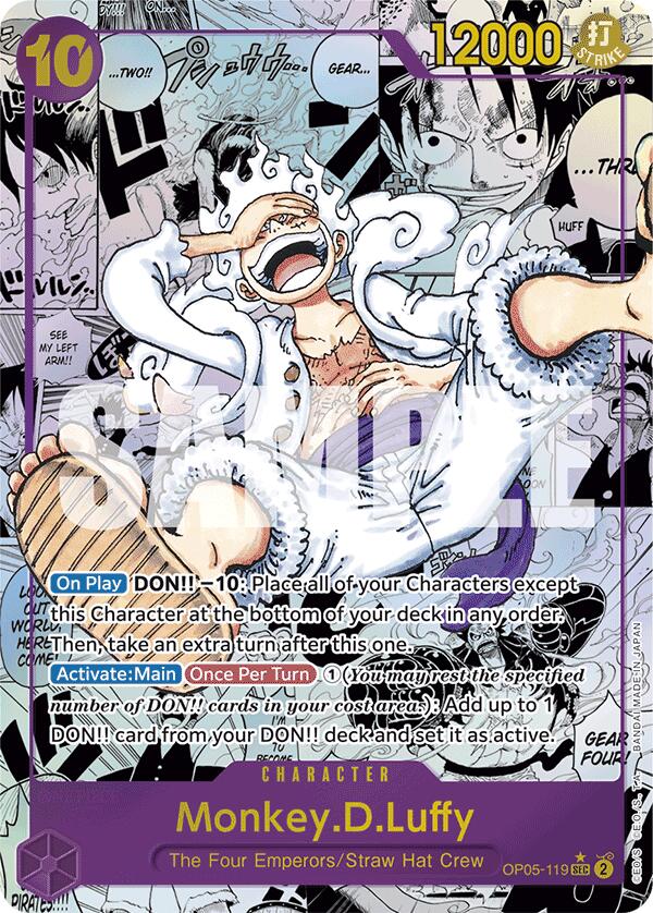 Monkey.D.Luffy (OP05-119) (Manga) [Premium Booster -The Best-]