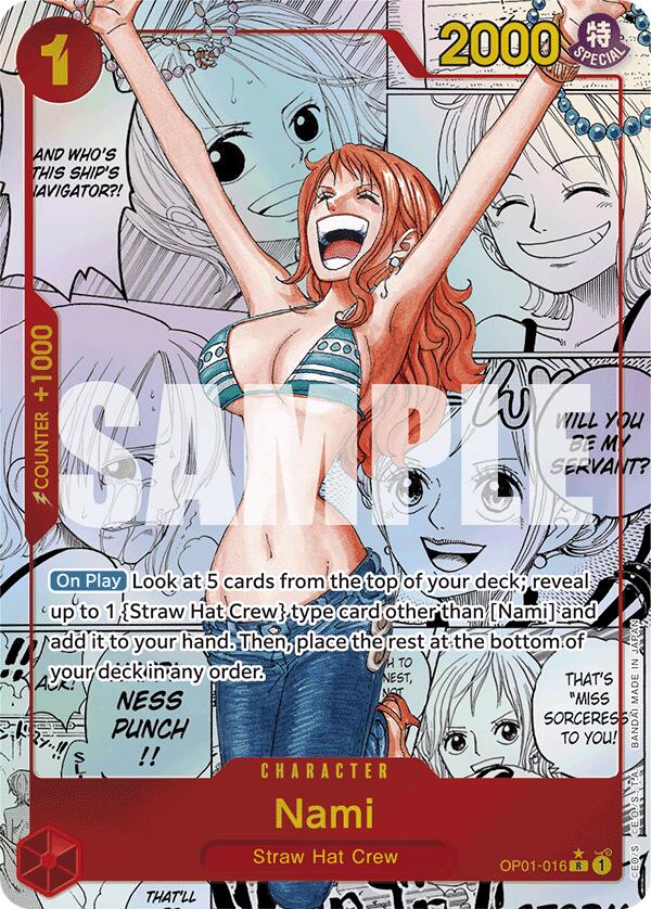 Image of Nami (OP01-016) (Manga) [Premium Booster -The Best-]