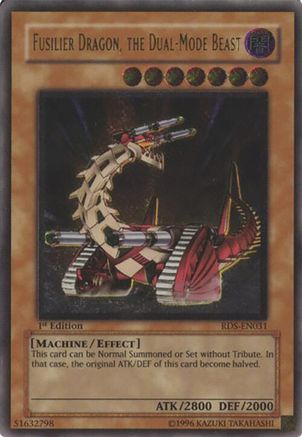 Image of Fusilier Dragon, the Dual-Mode Beast [RDS-EN031] Ultimate Rare
