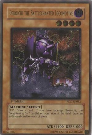 Image of Dekoichi the Battlechanted Locomotive [RDS-EN032] Ultimate Rare