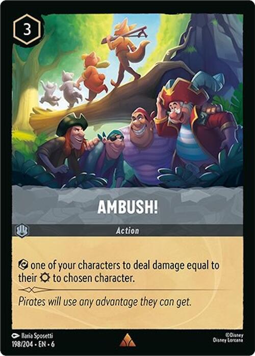 Image of Ambush! (198/204) [Azurite Sea]