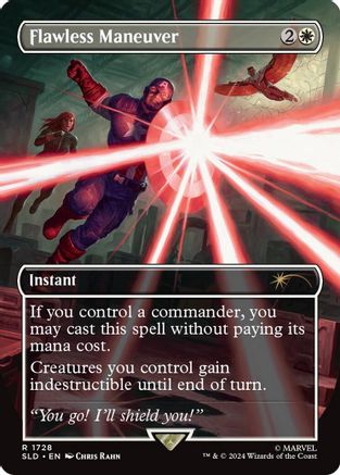 Image of Flawless Maneuver (Rainbow Foil) [Secret Lair Drop Series]