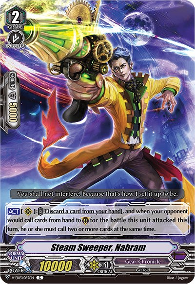 Image of Steam Sweeper, Nahram (V-EB13/052EN) [The Astral Force]