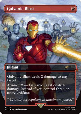Image of Galvanic Blast (Rainbow Foil) [Secret Lair Drop Series]