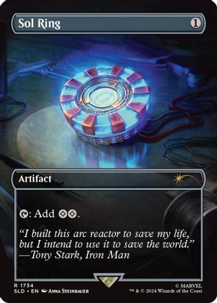 Image of Sol Ring (1734) (Rainbow Foil) [Secret Lair Drop Series]