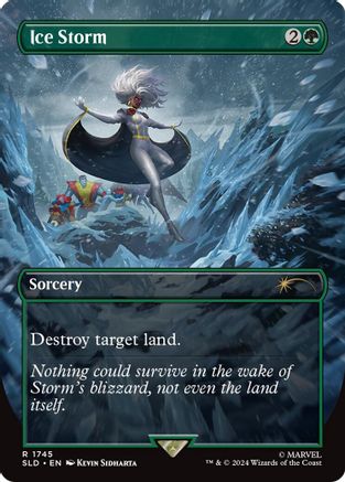 Image of Ice Storm (Rainbow Foil) [Secret Lair Drop Series]