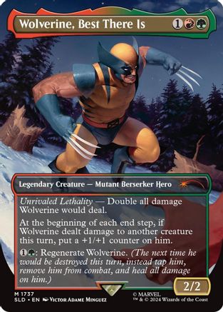 Image of Wolverine, Best There Is (Rainbow Foil) [Secret Lair Drop Series]