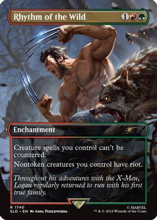 Image of Rhythm of the Wild (Rainbow Foil) [Secret Lair Drop Series]