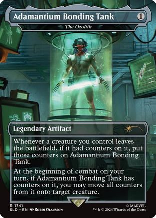 Image of Adamantium Bonding Tank - The Ozolith (Rainbow Foil) [Secret Lair Drop Series]
