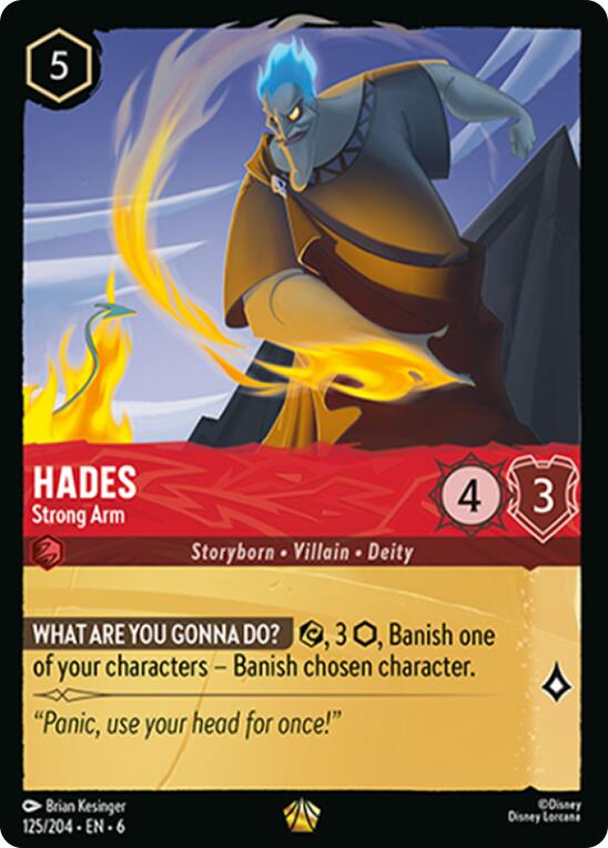 Image of Hades - Strong Arm (125/204) [Azurite Sea]