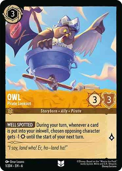 Image of Owl - Pirate Lookout (1/204) [Azurite Sea]