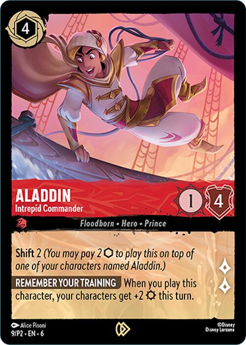 Image of Aladdin - Intrepid Commander (9) [Promo Cards]