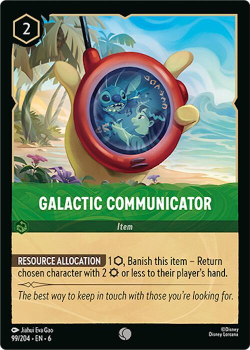 Image of Galactic Communicator (99/204) [Azurite Sea]