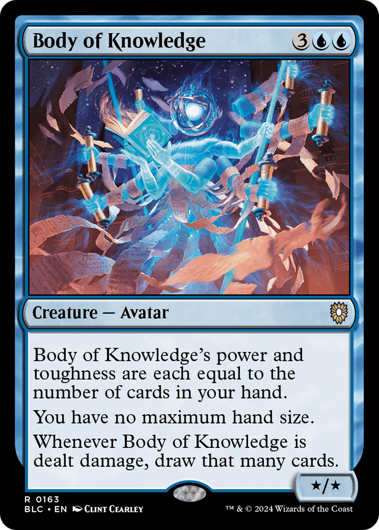 Image of Body of Knowledge [Bloomburrow Commander]
