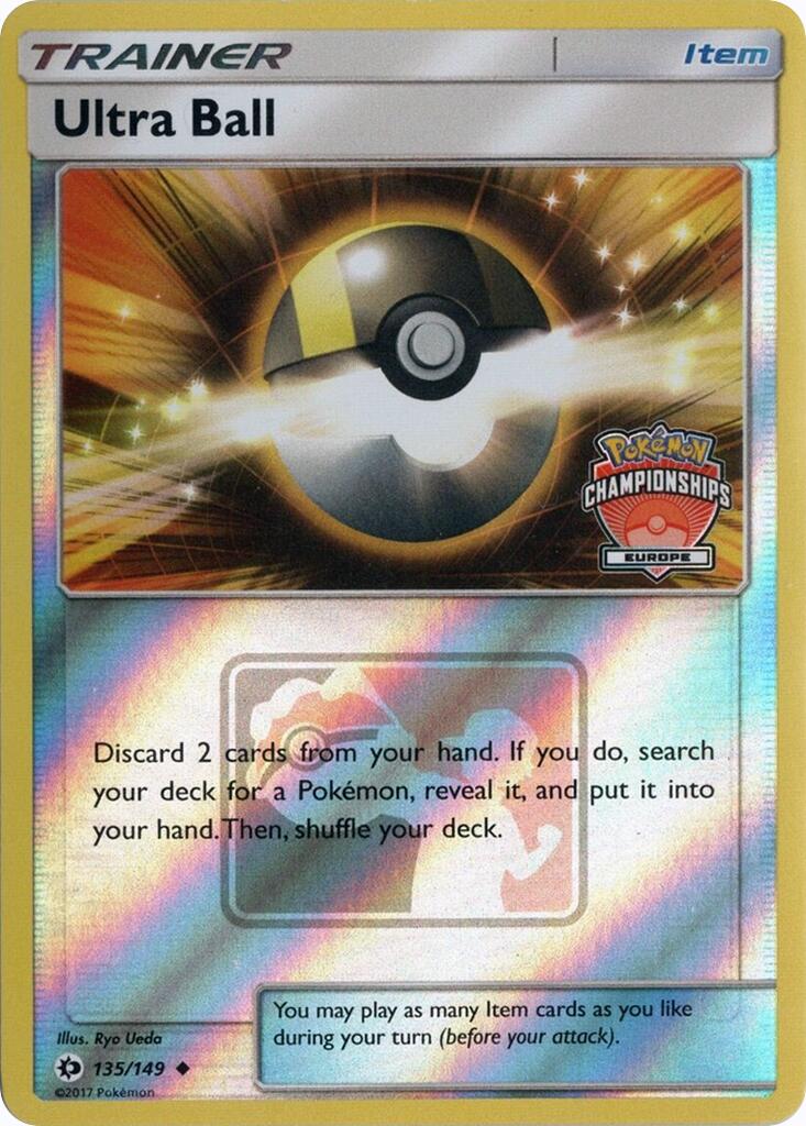 Image of Ultra Ball (135/149) (Europe Championships) [League & Championship Cards]