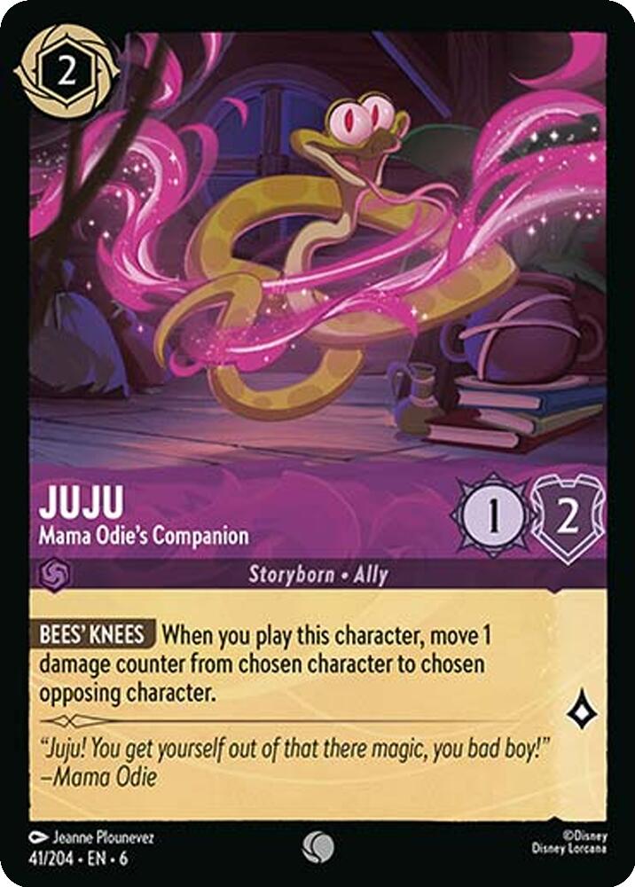 Image of Juju - Mama Odie's Companion (41/204) [Azurite Sea]