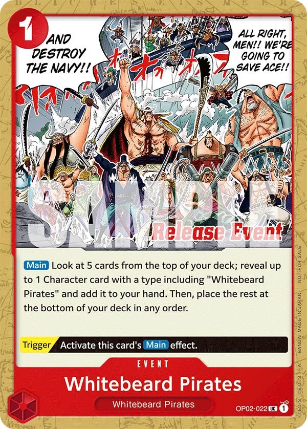 Image of Whitebeard Pirates (ST15 - ST20 Release Event Pack) [One Piece Promotion Cards]