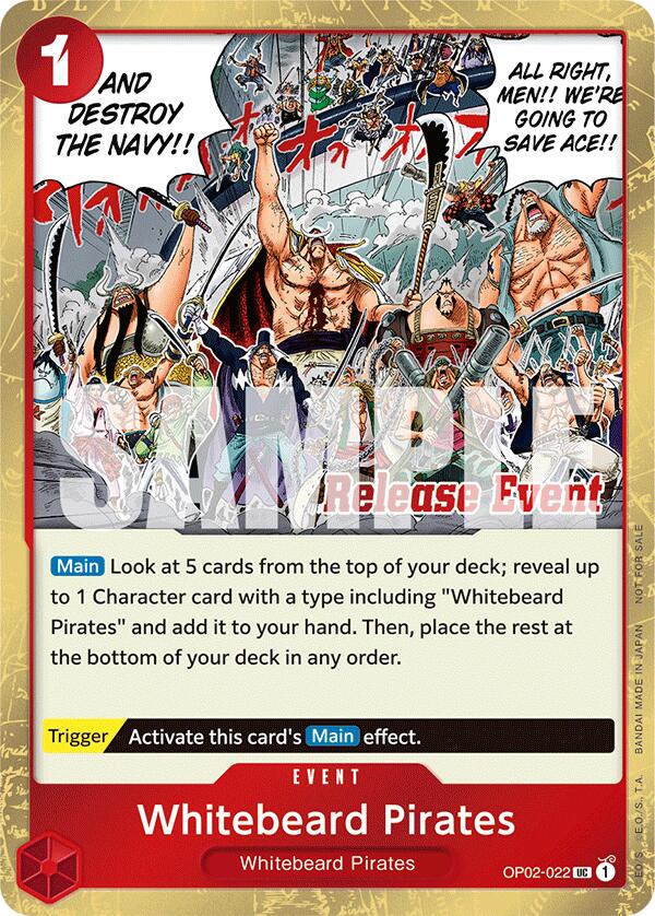 Image of Whitebeard Pirates (ST15 - ST20 Release Event Winner Pack) [One Piece Promotion Cards]