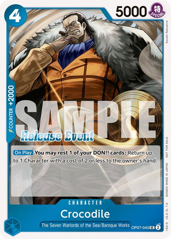 Image of Crocodile (ST15 - ST20 Release Event Winner Pack) [One Piece Promotion Cards]