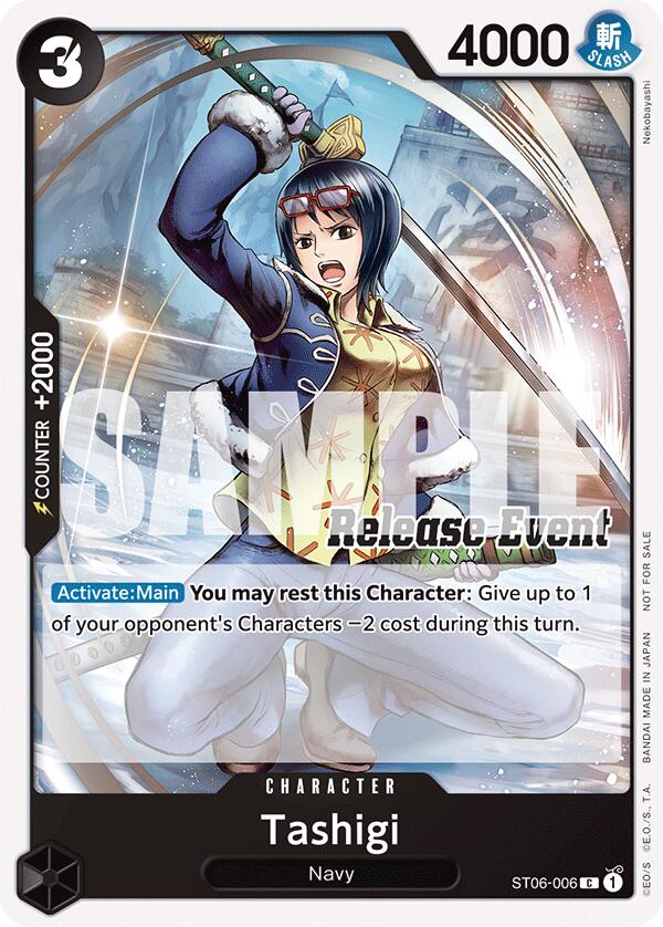 Image of Tashigi (ST15 - ST20 Release Event Pack) [One Piece Promotion Cards]