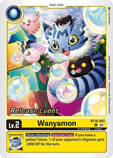 Image of Wanyamon [BT18-003] [Release Special Booster Ver.2.0 Promos]
