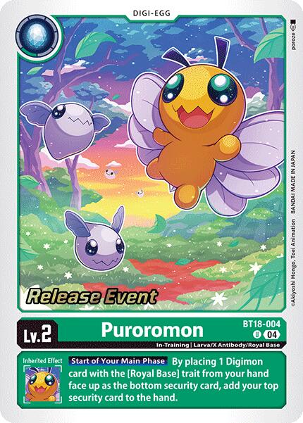 Image of Puroromon [BT18-004] [Release Special Booster Ver.2.0 Promos]