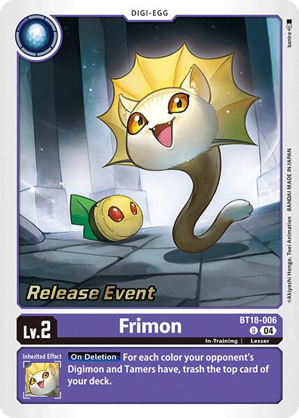 Image of Frimon [BT18-006] [Release Special Booster Ver.2.0 Promos]