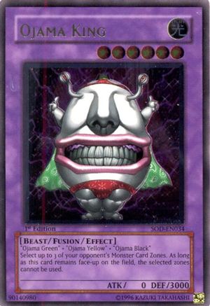 Image of Ojama King [SOD-EN034] Ultimate Rare