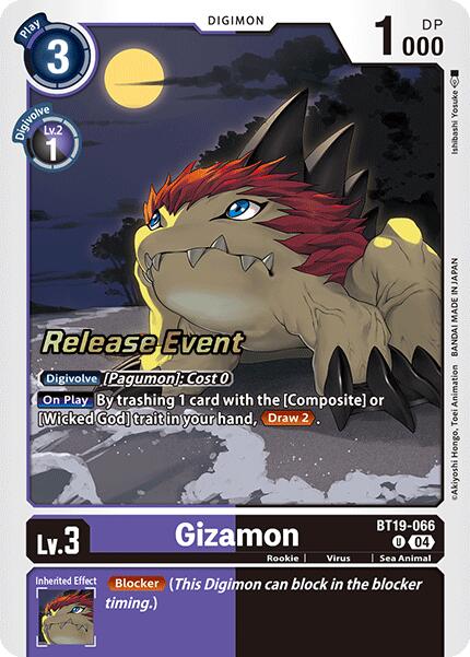 Image of Gizamon [BT19-066] [Release Special Booster Ver.2.0 Promos]