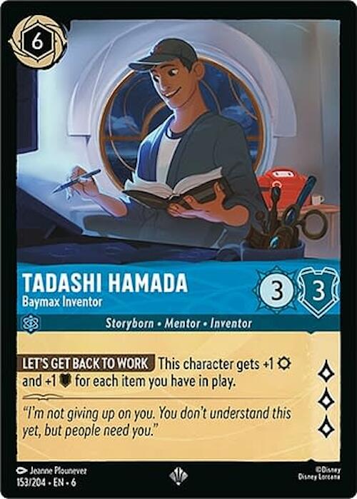 Image of Tadashi Hamada - Baymax Inventor (153/204) [Azurite Sea]