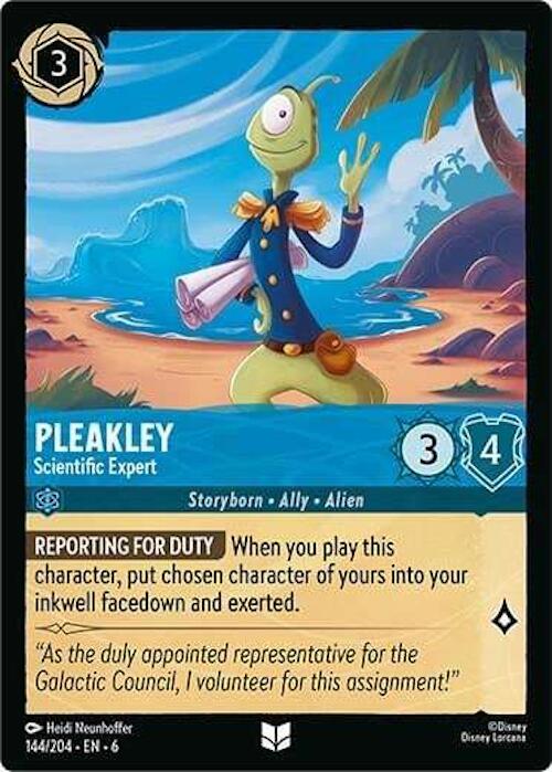 Image of Pleakley - Scientific Expert (144/204) [Azurite Sea]