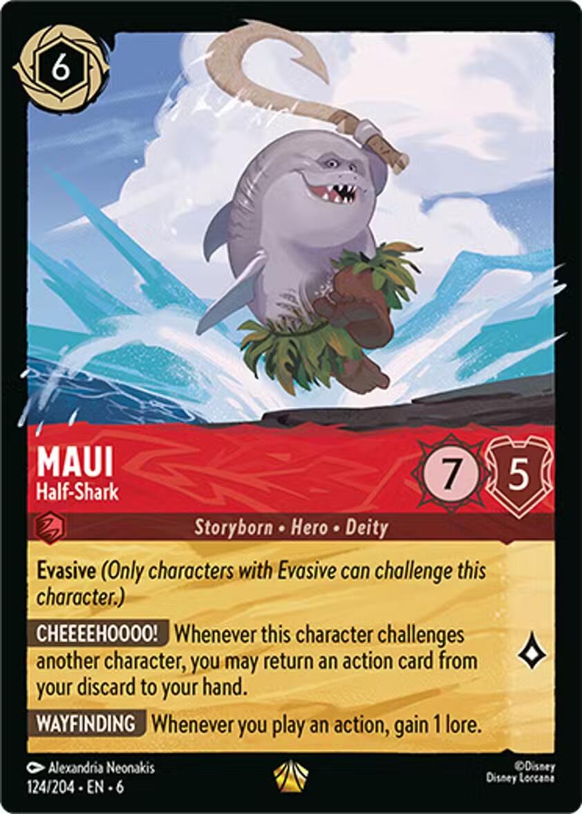 Image of Maui - Half-Shark (124/204) [Azurite Sea]