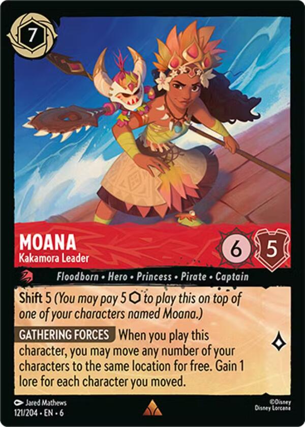 Image of Moana - Kakamora Leader (121/204) [Azurite Sea]